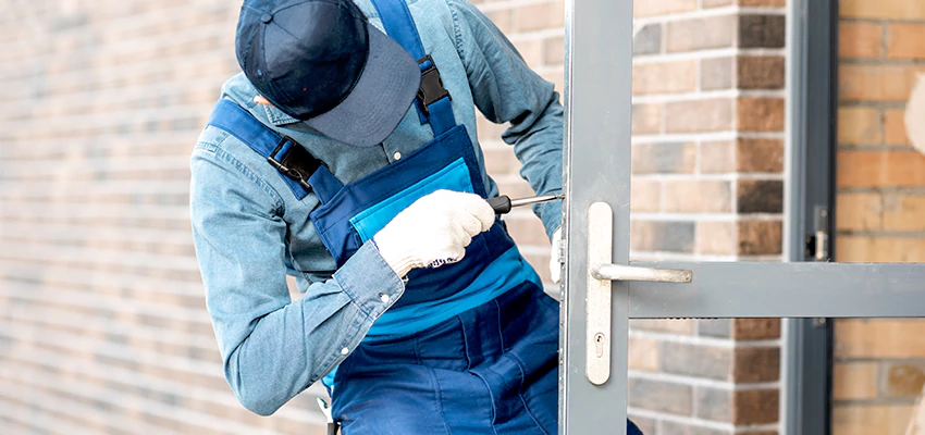 Pivot Storefront Door Locks Installation in Dinuba, California